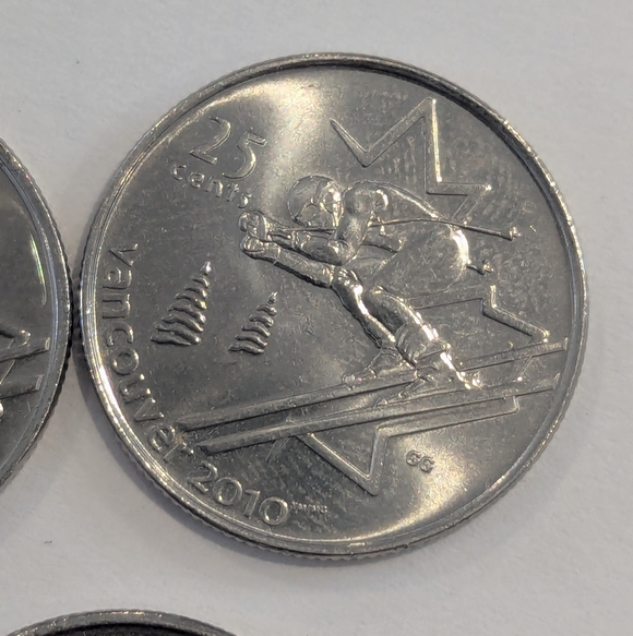 Vancouver Olympics Commemorative Quarters - Picture 2 of 8